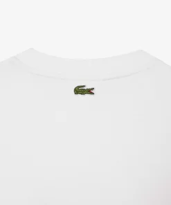 Lacoste Sweatshirts-Cotton Fleece Branded Jogger Sweatshirt