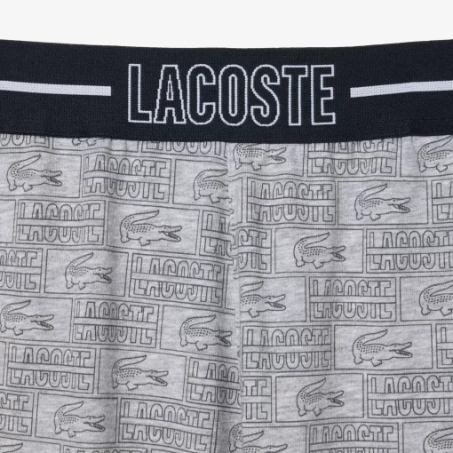 Lacoste Underwear & Lounge Wear-Cotton Fleece Lounge Pants