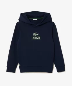 Lacoste Girl Clothing-Cotton Hoodie