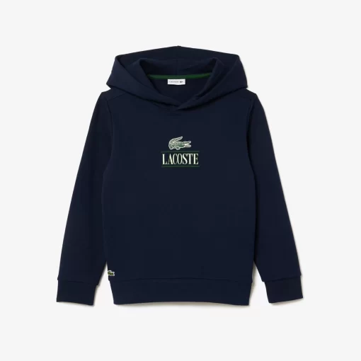 Lacoste Girl Clothing-Cotton Hoodie