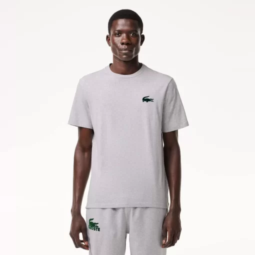 Lacoste Underwear & Lounge Wear-Cotton Jersey Lounge T-Shirt