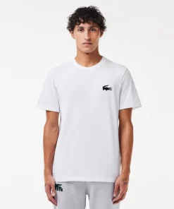 Lacoste Underwear & Lounge Wear-Cotton Jersey Lounge T-Shirt