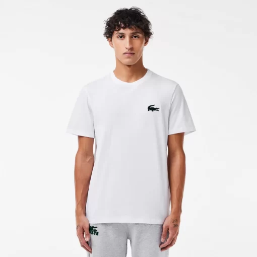 Lacoste Underwear & Lounge Wear-Cotton Jersey Lounge T-Shirt