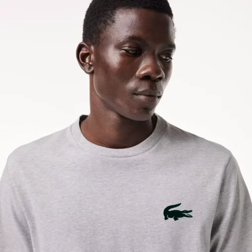 Lacoste Underwear & Lounge Wear-Cotton Jersey Lounge T-Shirt