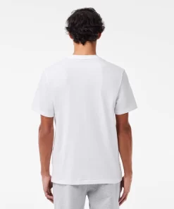 Lacoste Underwear & Lounge Wear-Cotton Jersey Lounge T-Shirt