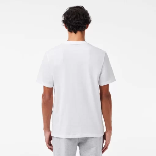 Lacoste Underwear & Lounge Wear-Cotton Jersey Lounge T-Shirt