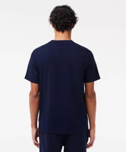 Lacoste Underwear & Lounge Wear-Cotton Jersey Lounge T-Shirt