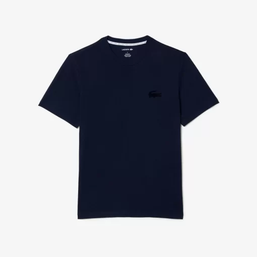 Lacoste Underwear & Lounge Wear-Cotton Jersey Lounge T-Shirt