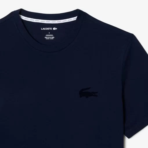 Lacoste Underwear & Lounge Wear-Cotton Jersey Lounge T-Shirt