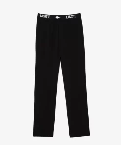 Lacoste Underwear & Lounge Wear-Cotton Jersey Pyjama Pants