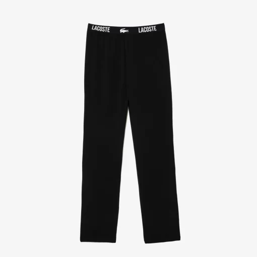 Lacoste Underwear & Lounge Wear-Cotton Jersey Pyjama Pants