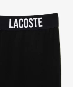 Lacoste Underwear & Lounge Wear-Cotton Jersey Pyjama Pants