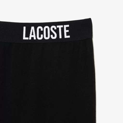 Lacoste Underwear & Lounge Wear-Cotton Jersey Pyjama Pants