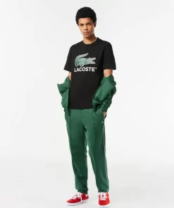 Lacoste T-Shirts-Cotton Jersey Signature Print T-Shirt