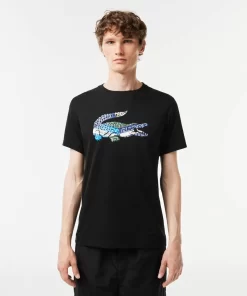 Lacoste T-Shirts-Cotton Jersey Sport T-Shirt