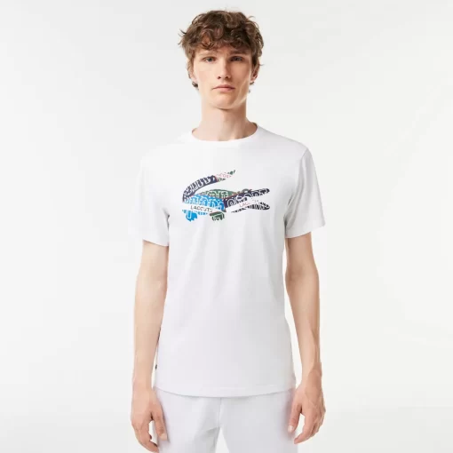 Lacoste T-Shirts-Cotton Jersey Sport T-Shirt