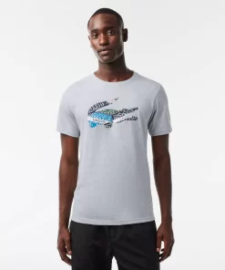 Lacoste T-Shirts-Cotton Jersey Sport T-Shirt