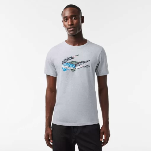 Lacoste T-Shirts-Cotton Jersey Sport T-Shirt