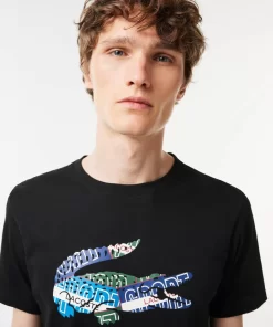 Lacoste T-Shirts-Cotton Jersey Sport T-Shirt