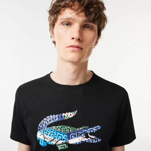 Lacoste T-Shirts-Cotton Jersey Sport T-Shirt