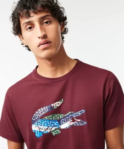 Lacoste T-Shirts-Cotton Jersey Sport T-Shirt