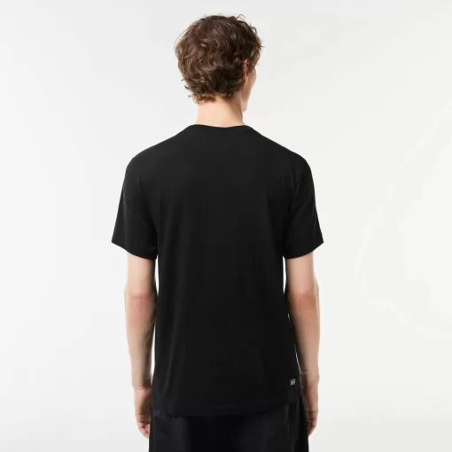 Lacoste T-Shirts-Cotton Jersey Sport T-Shirt