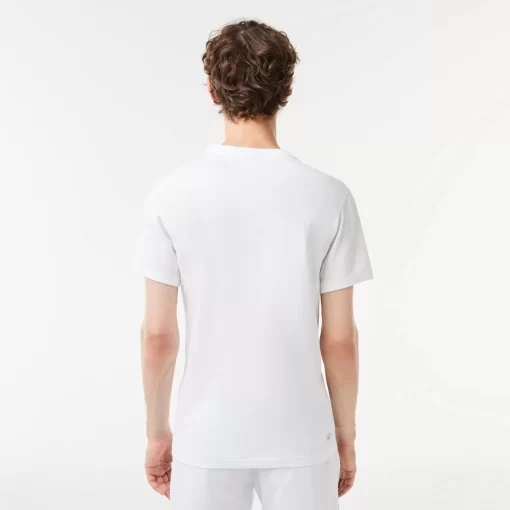 Lacoste T-Shirts-Cotton Jersey Sport T-Shirt