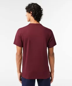 Lacoste T-Shirts-Cotton Jersey Sport T-Shirt