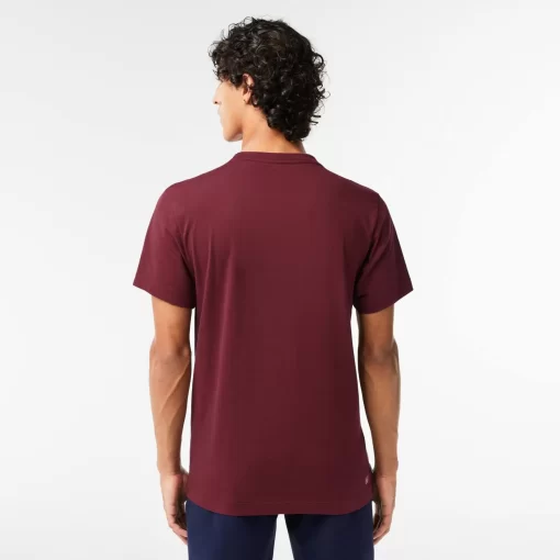 Lacoste T-Shirts-Cotton Jersey Sport T-Shirt