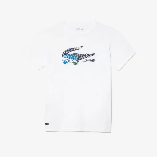 Lacoste T-Shirts-Cotton Jersey Sport T-Shirt