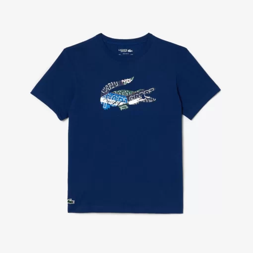 Lacoste T-Shirts-Cotton Jersey Sport T-Shirt