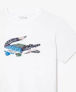 Lacoste T-Shirts-Cotton Jersey Sport T-Shirt