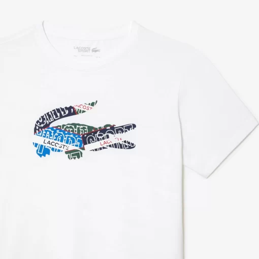 Lacoste T-Shirts-Cotton Jersey Sport T-Shirt