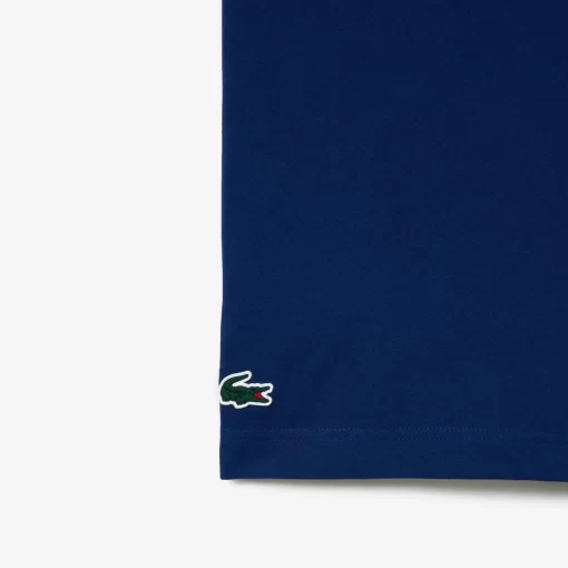 Lacoste T-Shirts-Cotton Jersey Sport T-Shirt