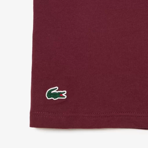 Lacoste T-Shirts-Cotton Jersey Sport T-Shirt