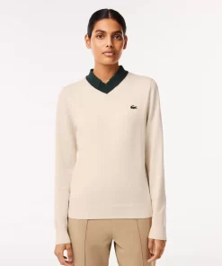 Lacoste Golf-Cotton Pima Golf Sweater