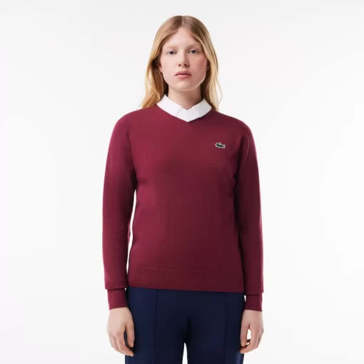 Lacoste Golf-Cotton Pima Golf Sweater