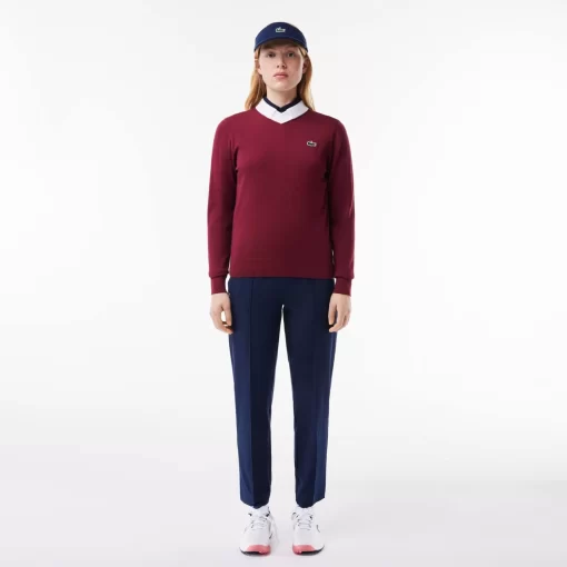 Lacoste Golf-Cotton Pima Golf Sweater