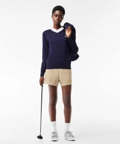 Lacoste Golf-Cotton Pima Golf Sweater