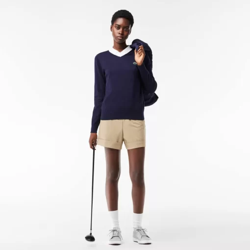 Lacoste Golf-Cotton Pima Golf Sweater