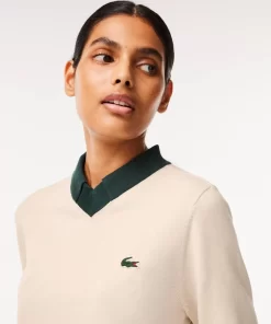 Lacoste Golf-Cotton Pima Golf Sweater