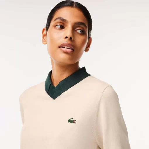 Lacoste Golf-Cotton Pima Golf Sweater