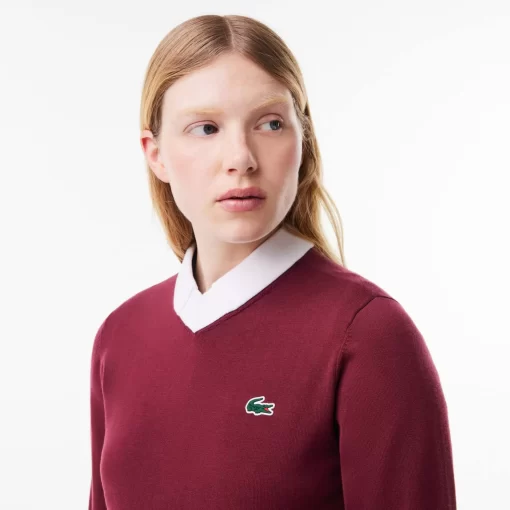 Lacoste Golf-Cotton Pima Golf Sweater