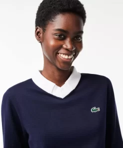 Lacoste Golf-Cotton Pima Golf Sweater