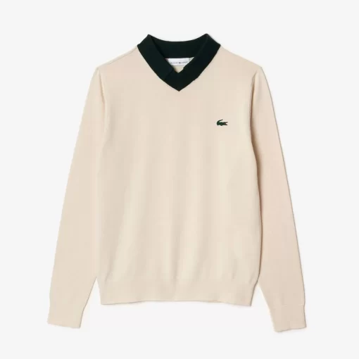 Lacoste Golf-Cotton Pima Golf Sweater