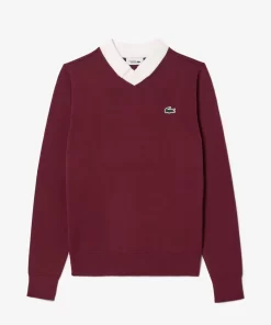 Lacoste Golf-Cotton Pima Golf Sweater