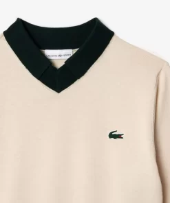 Lacoste Golf-Cotton Pima Golf Sweater