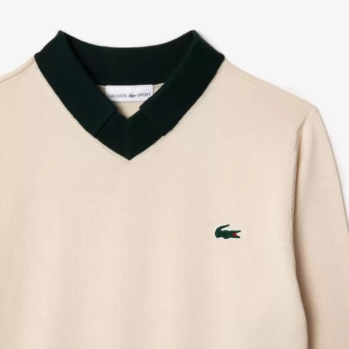 Lacoste Golf-Cotton Pima Golf Sweater