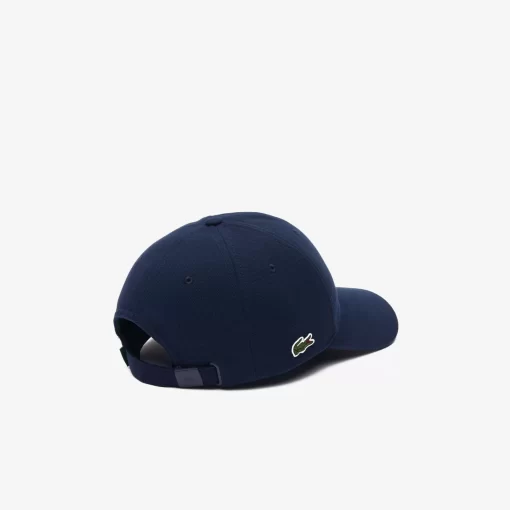 Lacoste Caps & Hats-Cotton Pique Embroidered Croc Cap