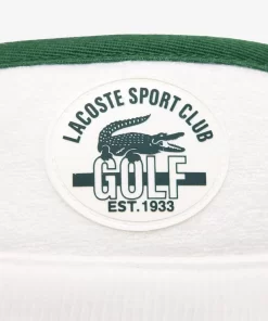 Lacoste Golf-Cotton Pique Golf Visor